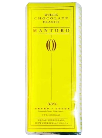 Chocolate Blanco 33% Mantoro
